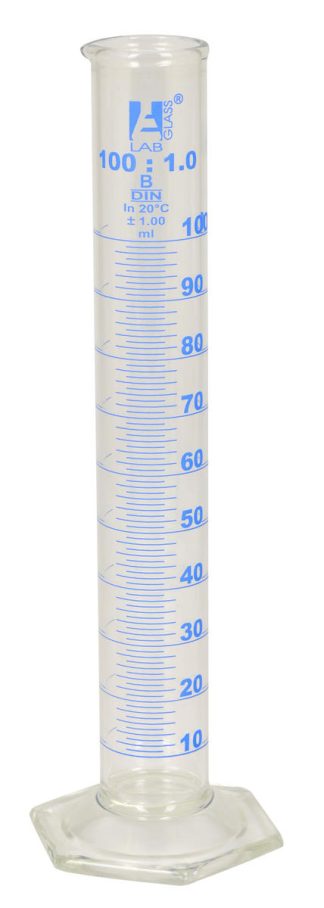 Mätcylinder 100ml.
