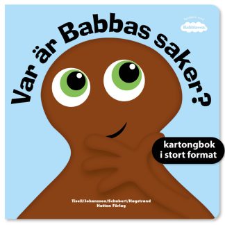 Babblarna XL-bok Var är Babbas saker