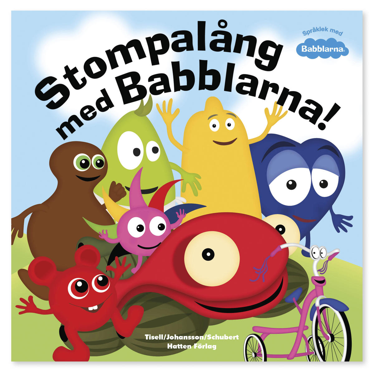 Babblarna bok Stompalång med Babblarna