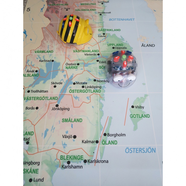 Blue-Bot/Bee-Bot matta Sverigekarta - Bild 2
