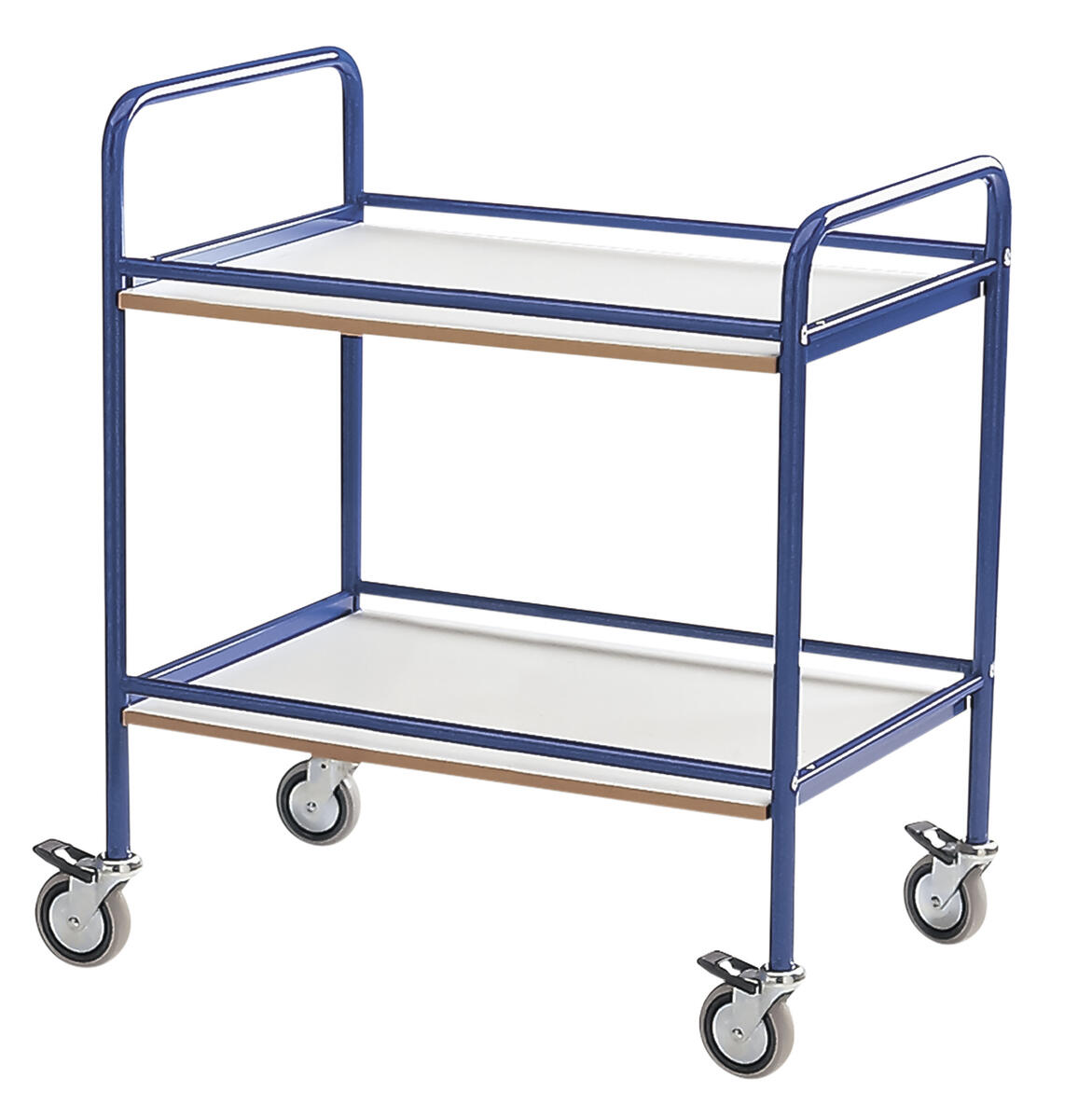 Labbvagn med 2 hyllplan