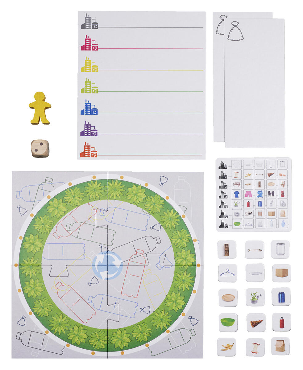 Samla skräp för en grönare värld