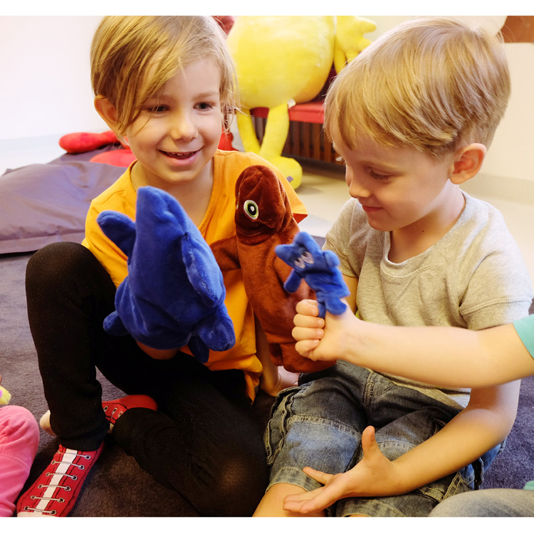 Babblarna handdockor - Bild 2