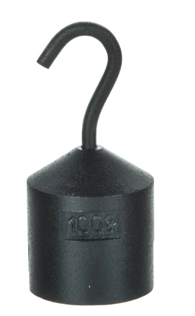 Vikt med krok, 100 gram