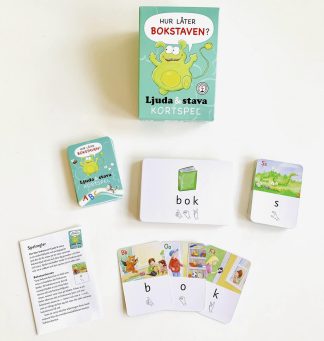 Hur låter bokstaven Kortspel Ljuda & Stava