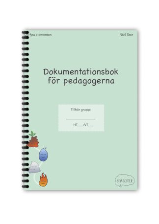 Dokumentationsbok, nivå stor - De fyra elementen