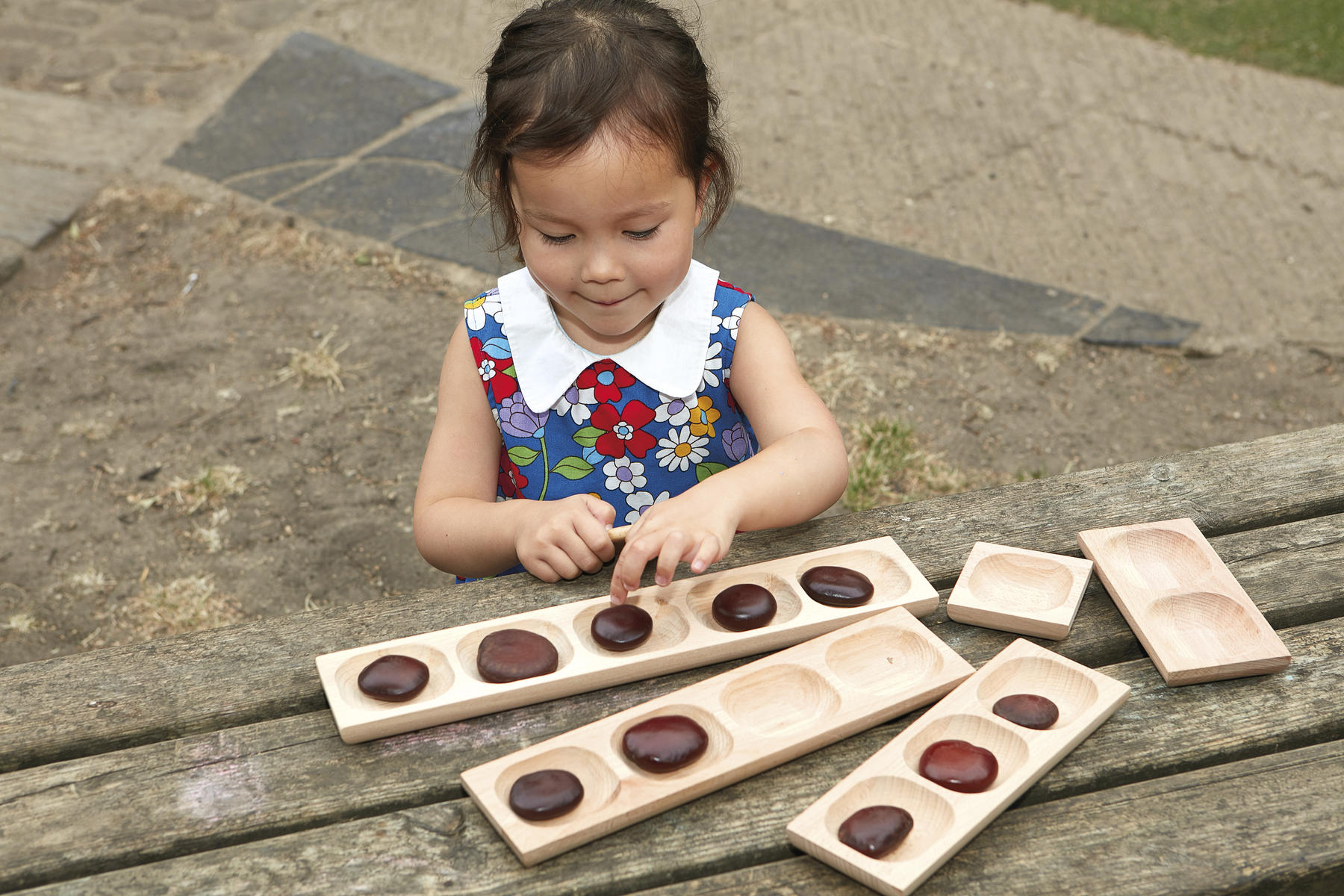 Sortera i träskålar 1-5 - Bild 2