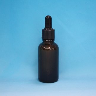 Flaska, brun med droppkork 10 st