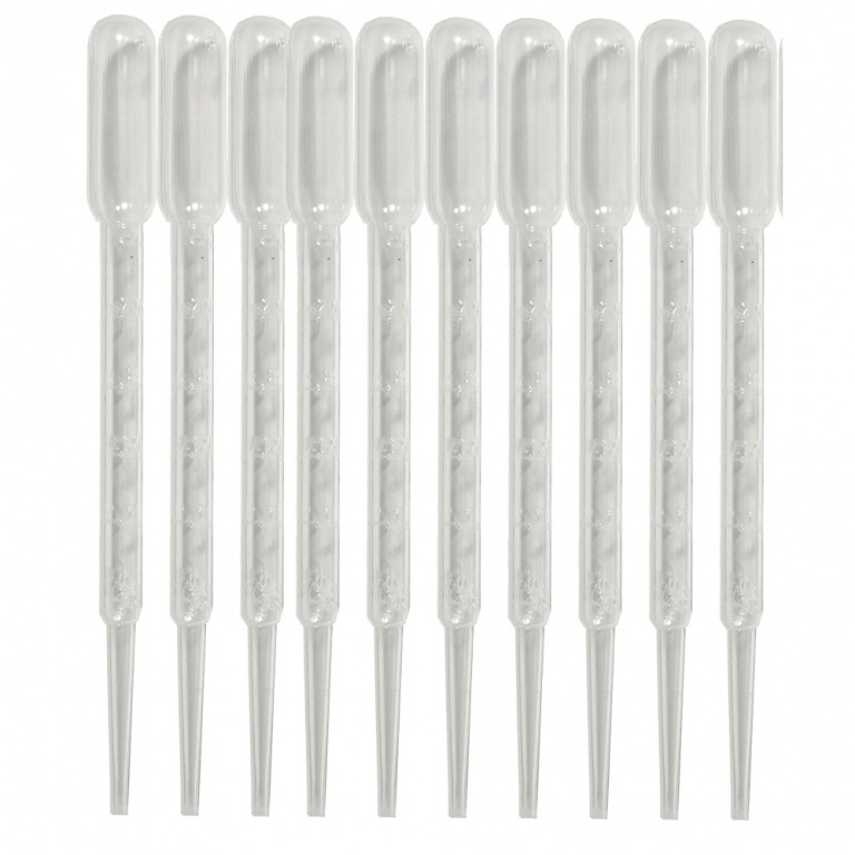 Pipetter plast 3ml, 500 st/fp