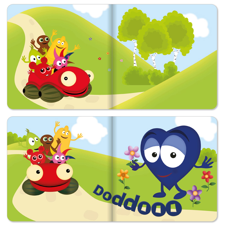 Daddiddoo Babblarna, pratbok - Bild 2