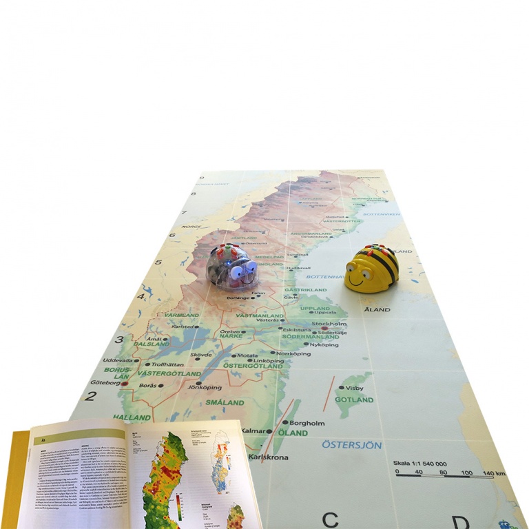 Blue-Bot/Bee-Bot matta Sverigekarta - Bild 3