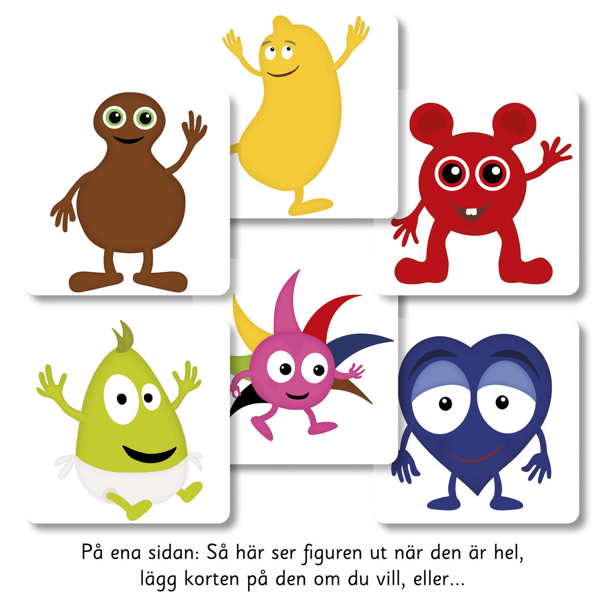 Babblarna Bobbos Lotto, kroppsdelar - Bild 2