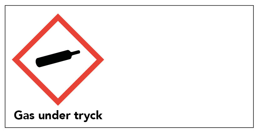 Varningsetikett - Giftig 100 st/rulle