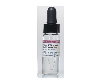 Blodserum Anti D (Rh), 1x10 ml