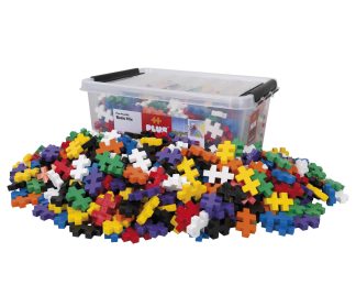 PLUS-PLUS BIG klossar i basfärger 600st/fp
