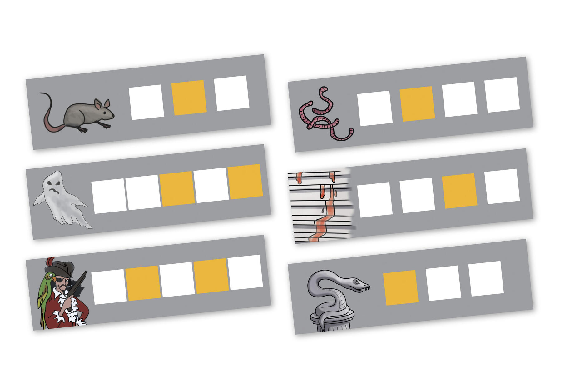 Apjakten & Spökfejden, spel - Bild 2