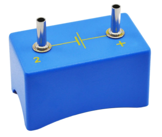 Batterihållare med bananhylsor