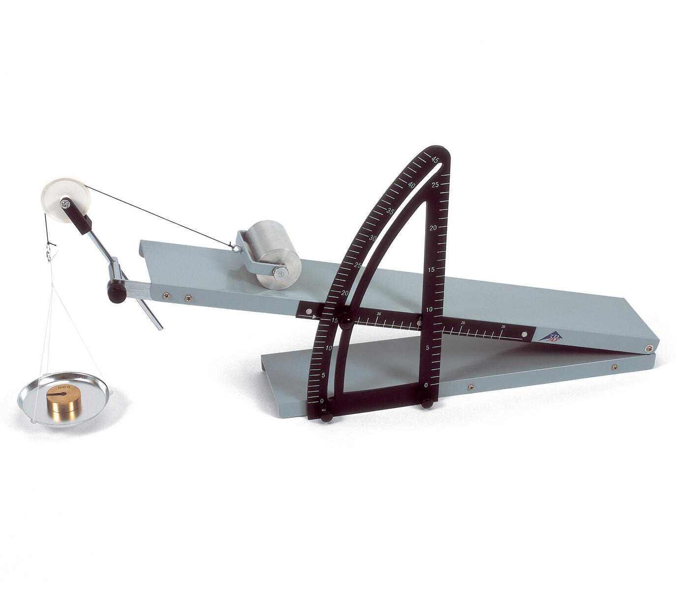 Lutande plan i rostfritt stål