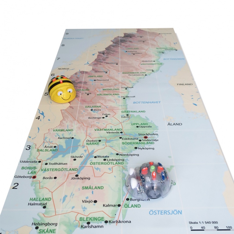 Blue-Bot/Bee-Bot matta Sverigekarta - Bild 4