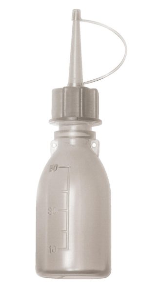 Droppflaska i plast 50 ml.