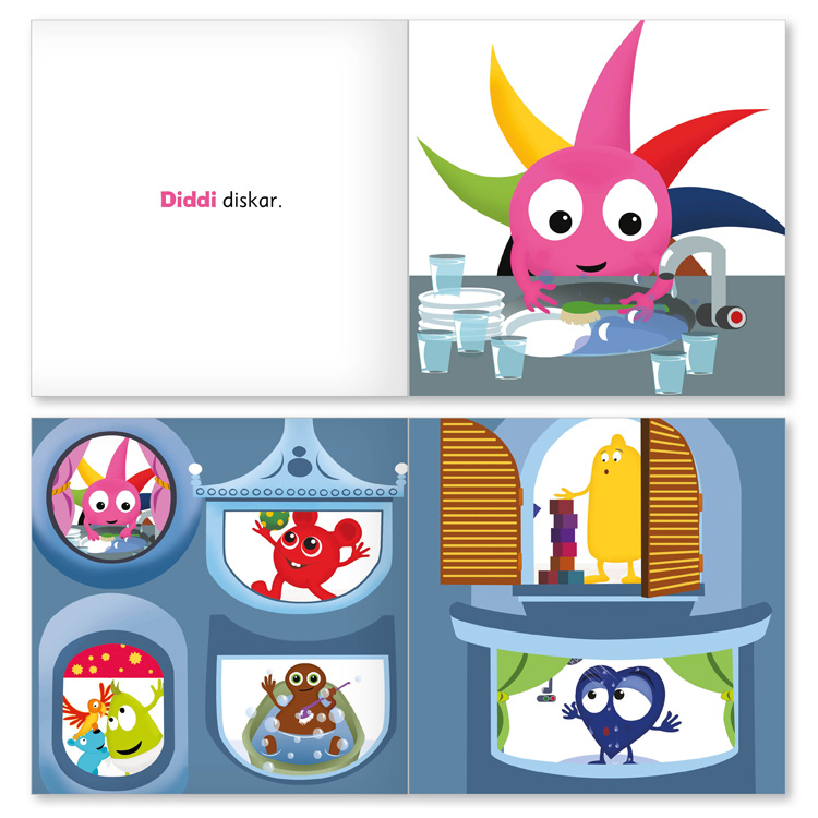 Babblarna XL-bok I Babblarnas hus - Bild 4