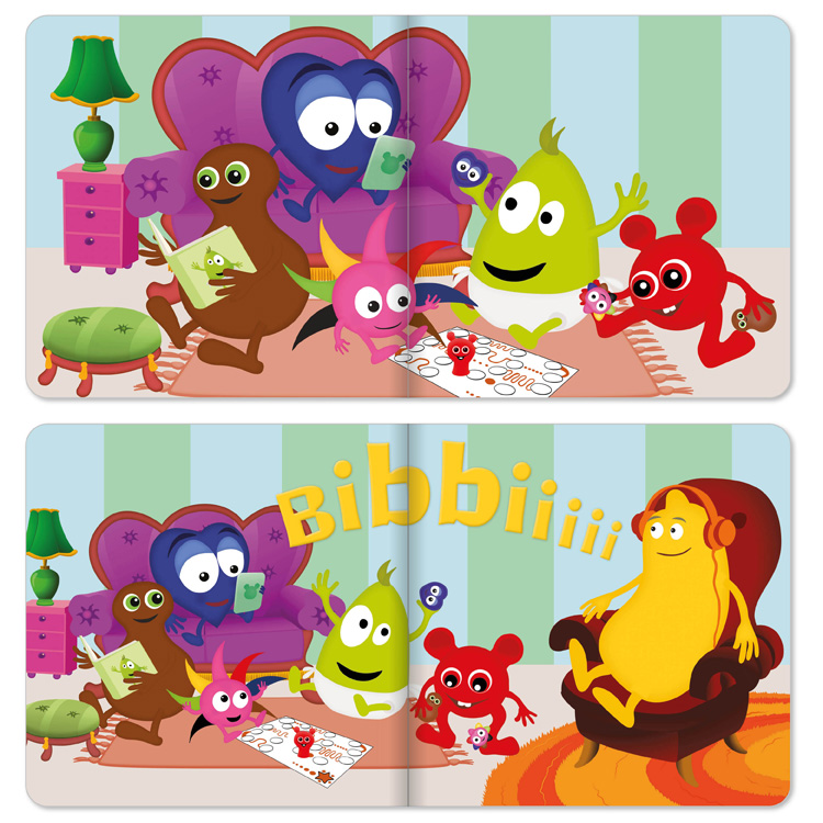 Daddiddoo Babblarna, pratbok - Bild 3