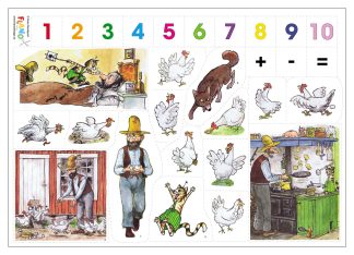 Flanosaga Räkna med Pettson och Findus