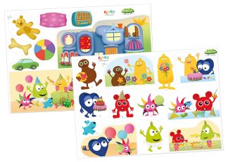 Babblarna Flanosaga Kalas hos Babblarna