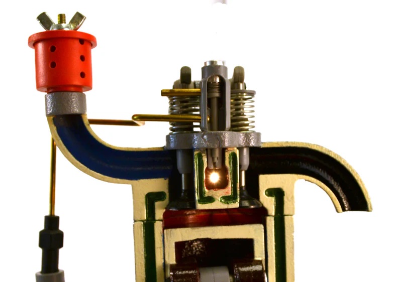 Motor 4-takts diesel modell - Bild 5