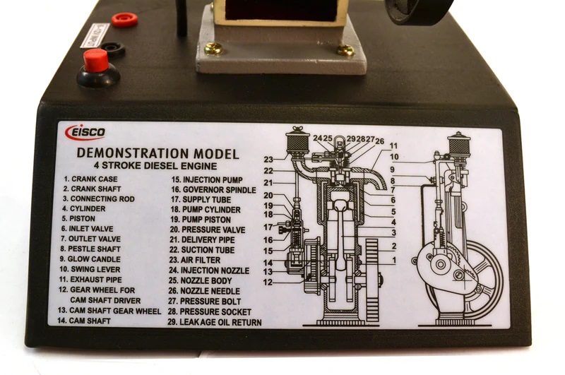 Motor 4-takts diesel modell - Bild 4