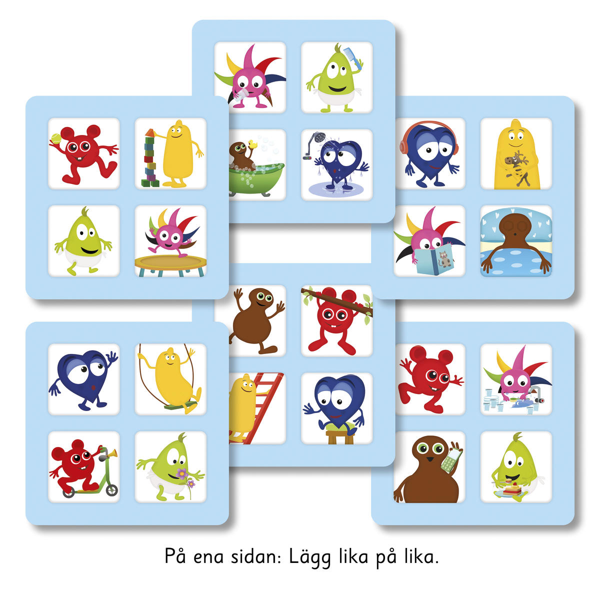 Babblarna Babbas Lotto, verb - Bild 2