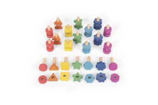 Muttrar och bultar i trä