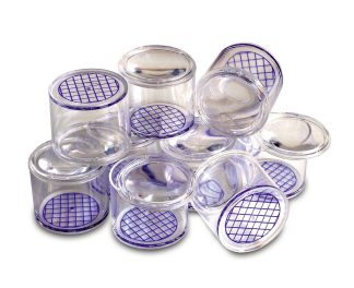 Linsburk 2,5x förstoring 10 st/fp