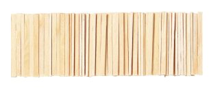 Platta trästickor 6x3x86 mm, 450 st/fp