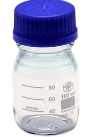 Reagensflaska med skruvlock 300 ml