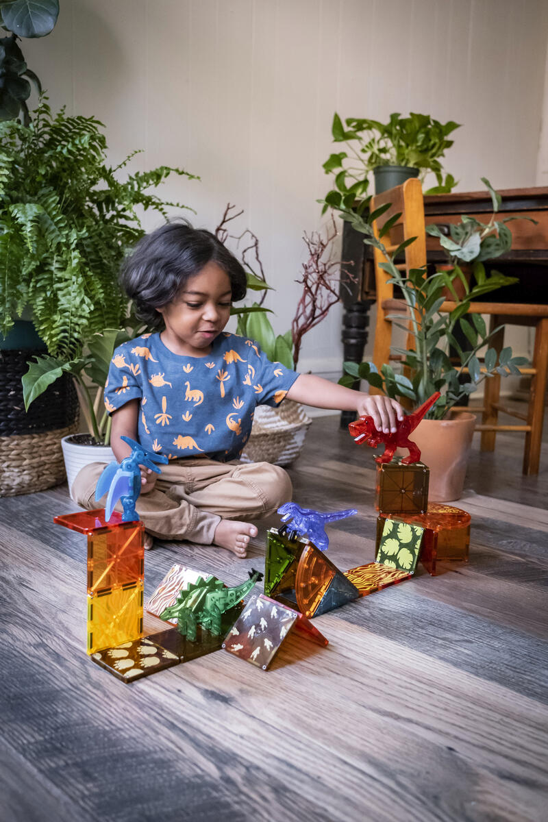 Magna-Tiles Dinovärld 40-delar - Bild 5