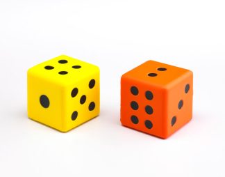 Taktila tärningar 2st