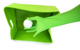 Green screen handskar barn