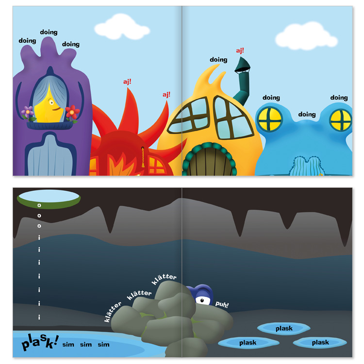 Babblarna XL-bok Fingerresan - Bild 3
