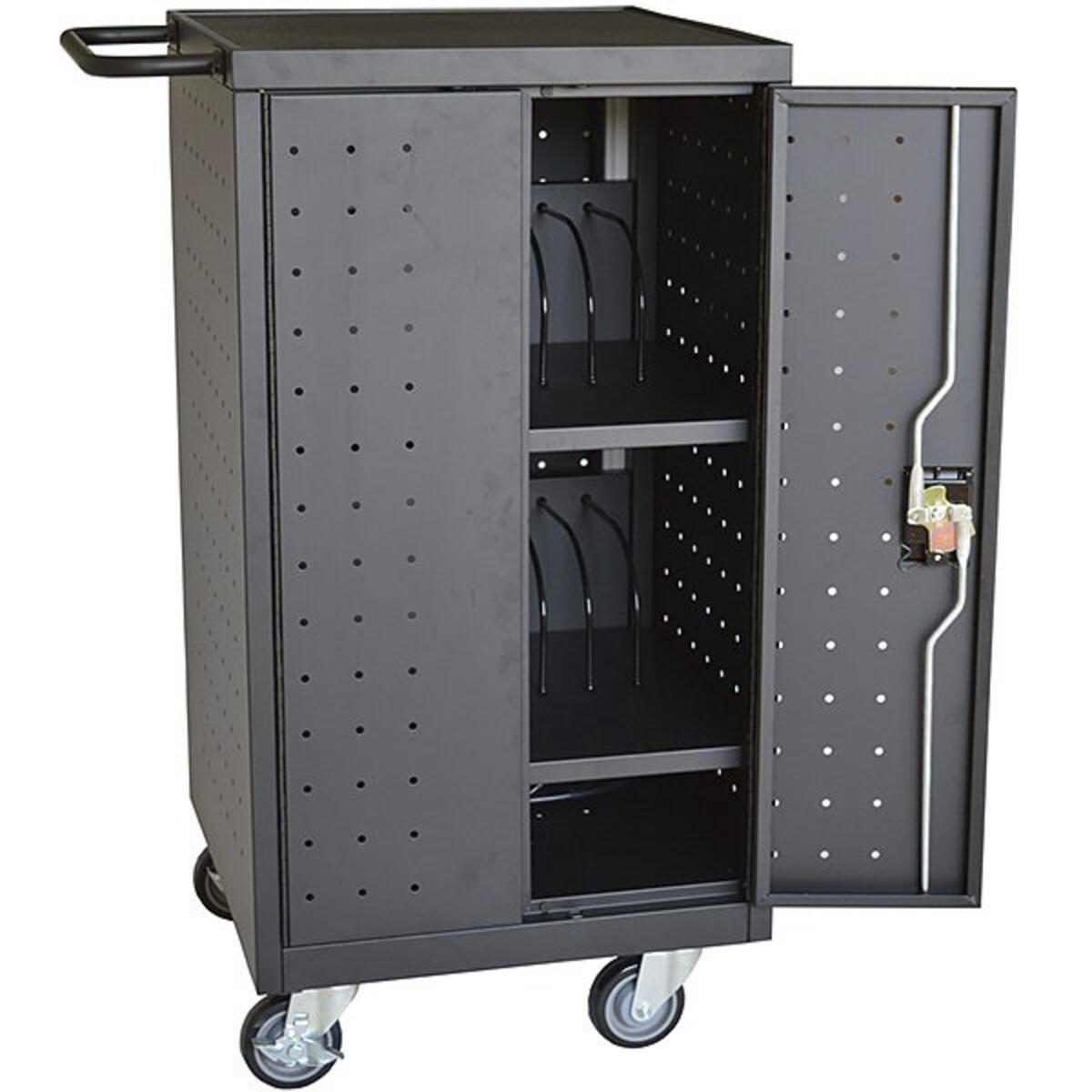 Laddvagn i stål för 18 laptops