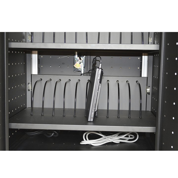 Laddvagn i stål för 24 laptops - Bild 3