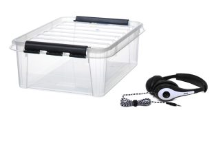 Hörlurar, vit, AVID AE-35, 15st