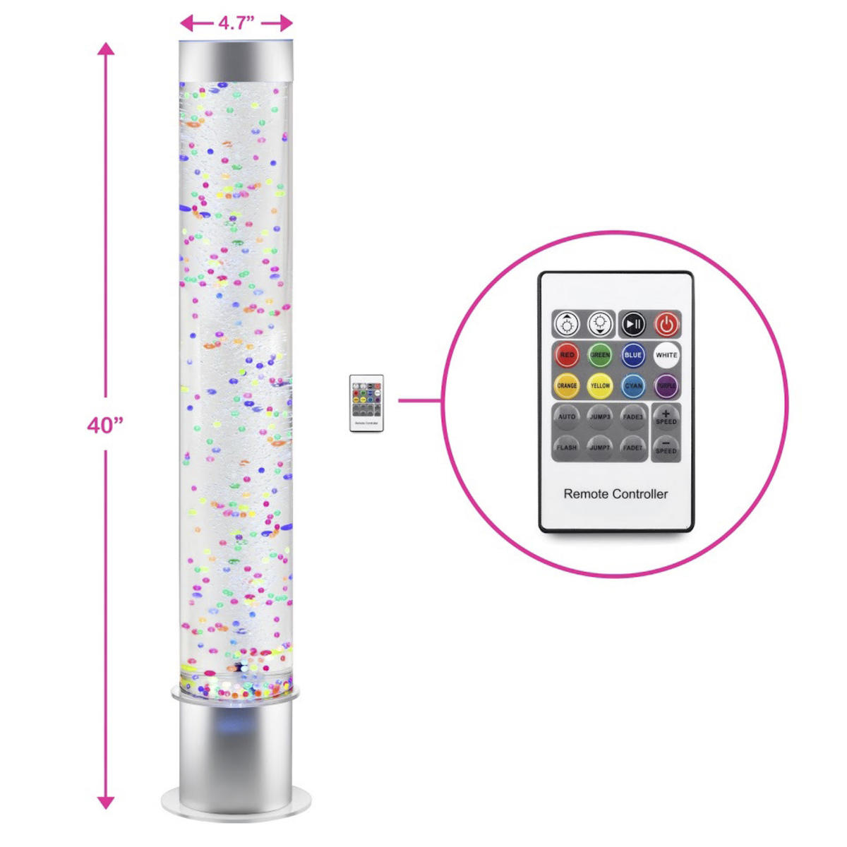 Bubbelrör med små bollar - Bild 3