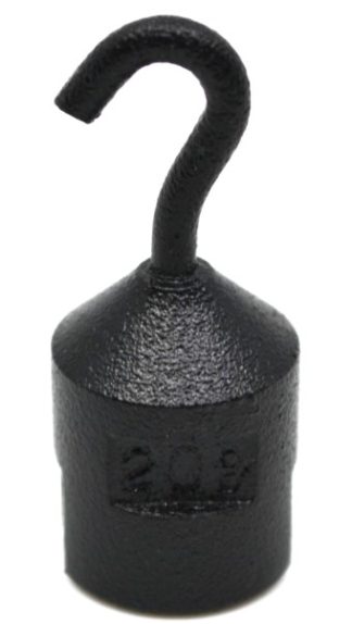 Vikt med krok, 20 gram
