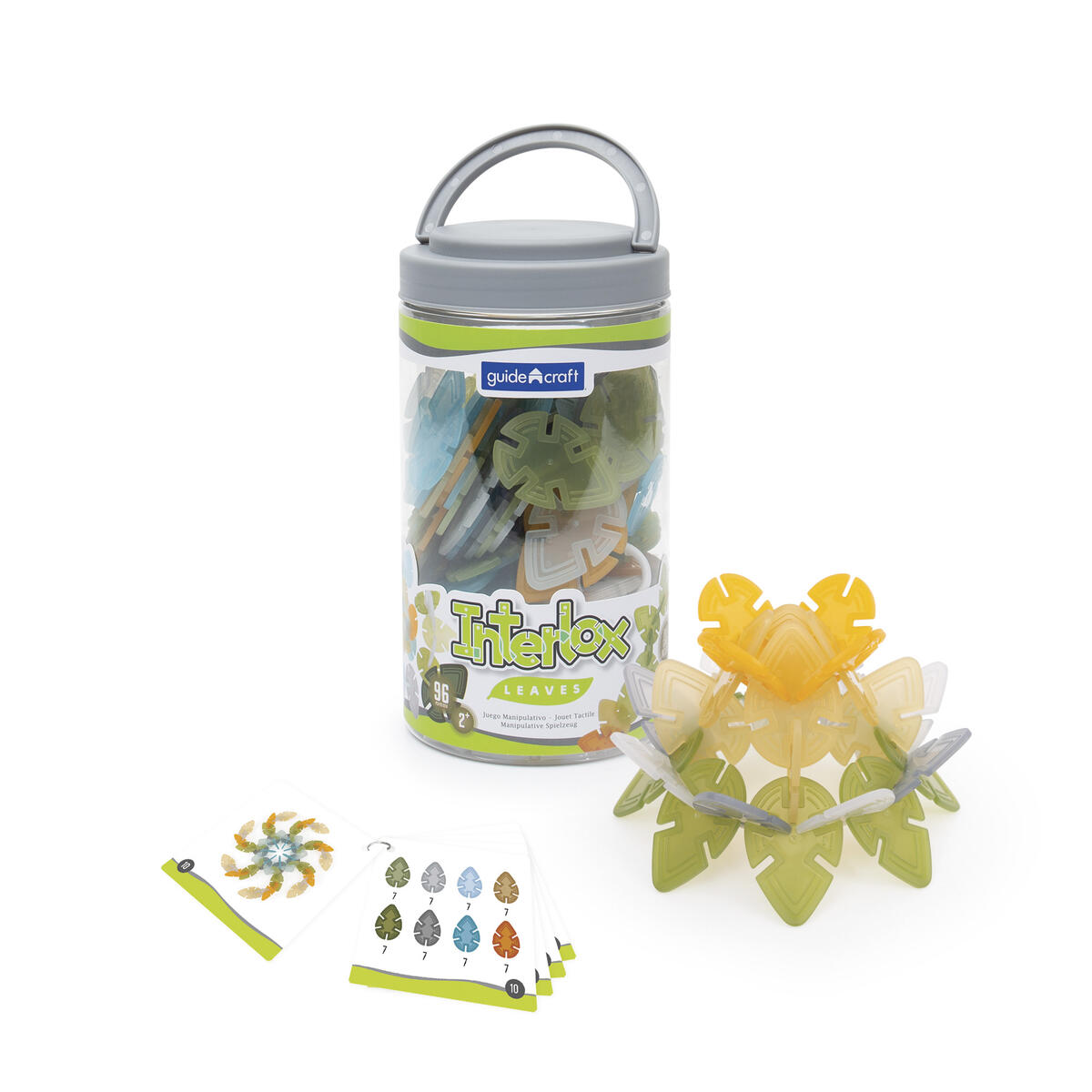 Transparenta länkande löv 96st.