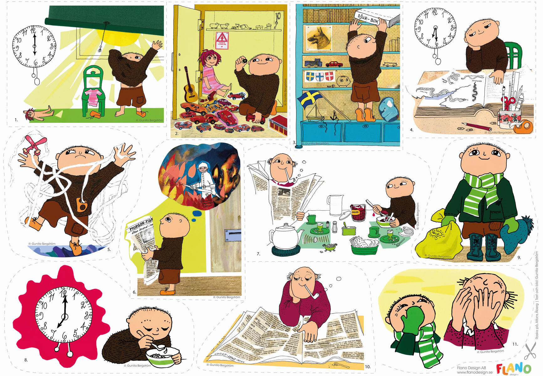 Flanosaga Raska på Alfons