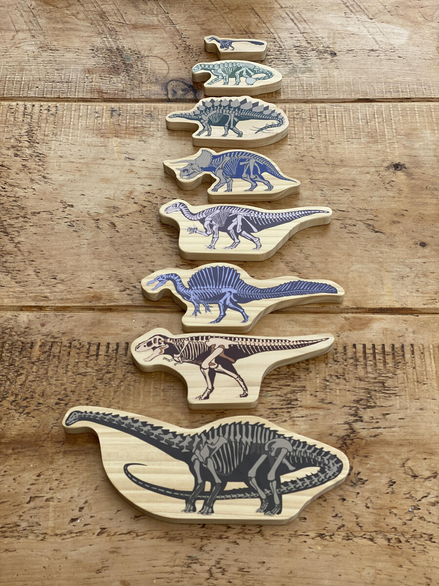 Dinosaurier Träfigurer - Bild 5