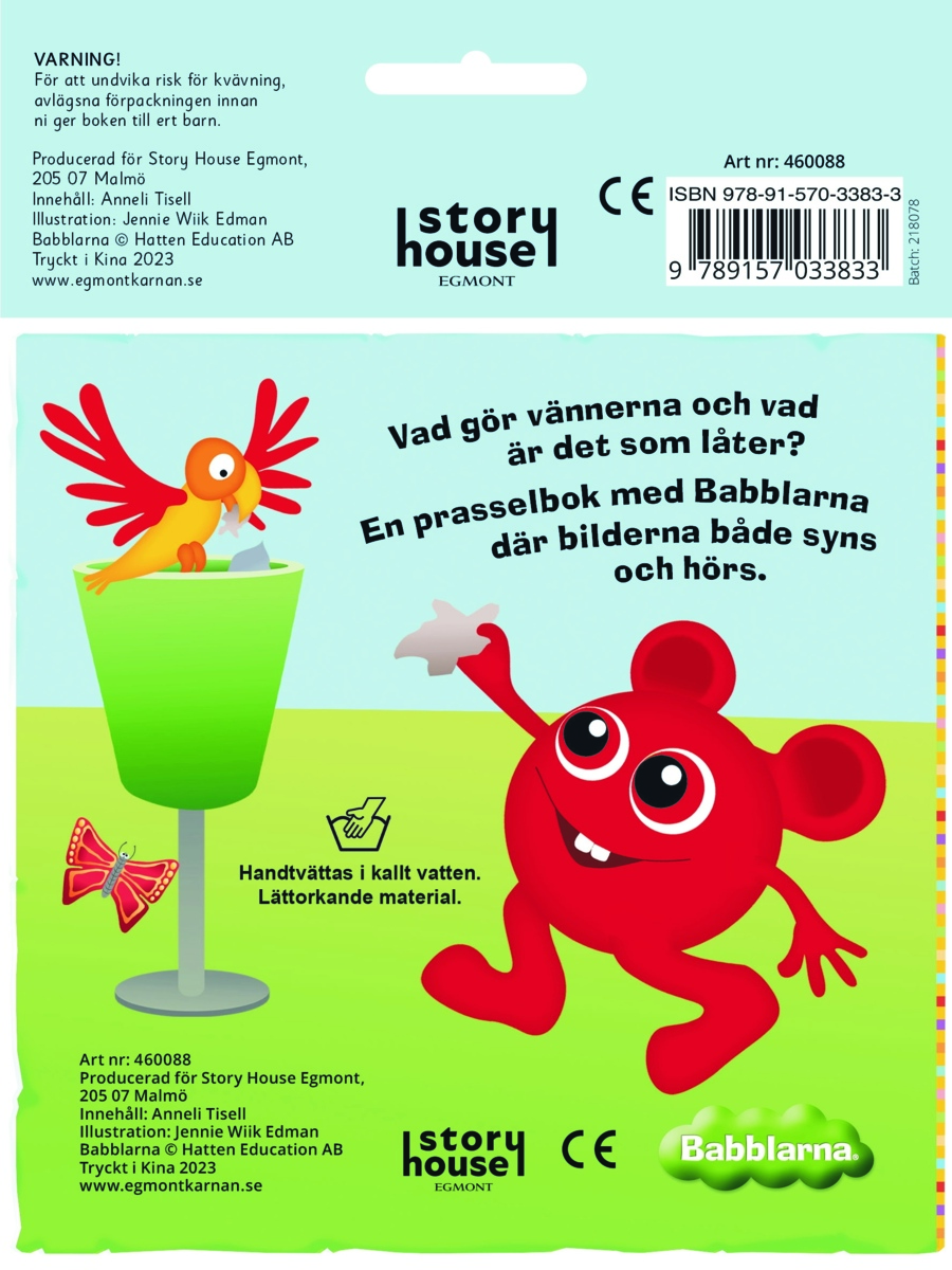 Babblarna bok, Prassla med Babblarna - Bild 2