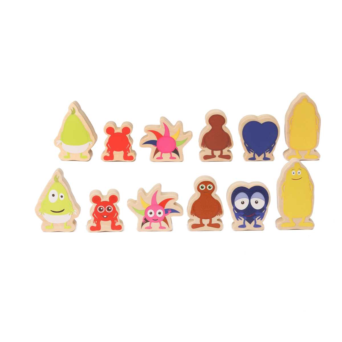 Babblarna träfigurer