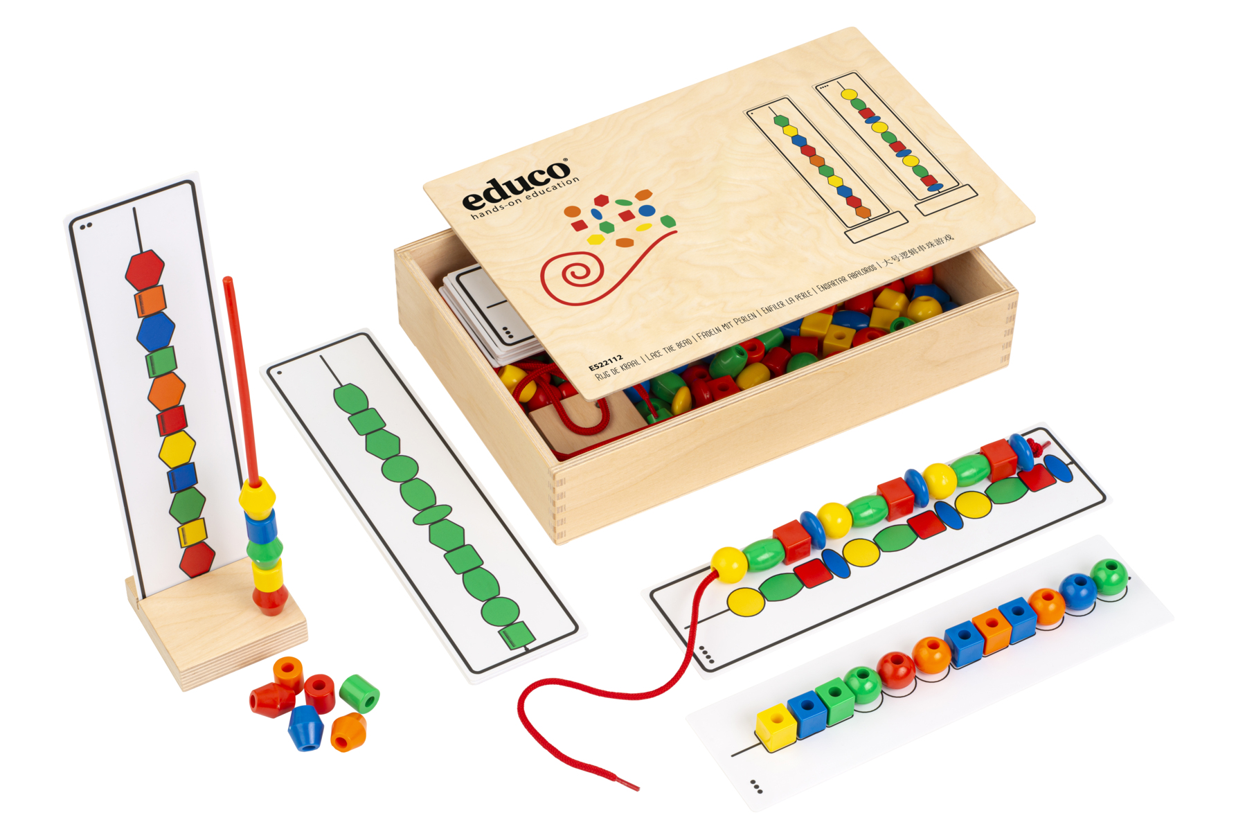 EDUCO Trä pärlan